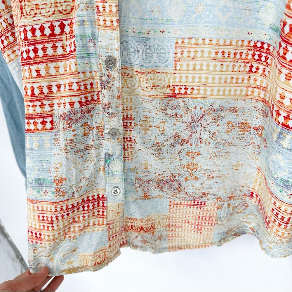 Chico’s Artisan Dreams Cleo Shirt - Picture 3 of 12